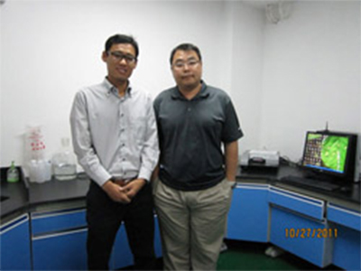 Asia-pacific Region General Director Of Abcom Paid A Visit To Bluegene