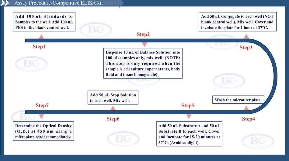 Summary of the Assay Procedure for Human soluble Cluster of differentiation 40 ligand ELISA kit